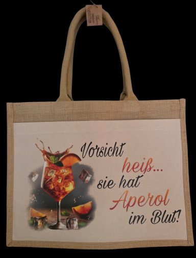 Jute Tasche bedruckt